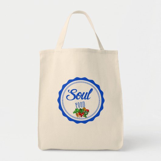 zielenvoedsel tote bag (Voorkant)