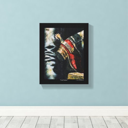 zielenzoeker canvas afdruk (Insitu (Houten vloer))