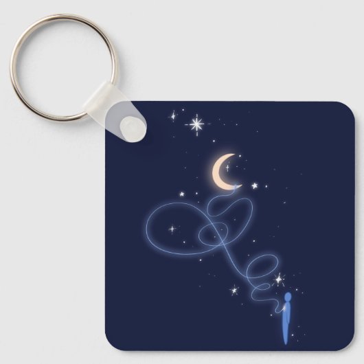 zielige band sleutelhanger (Voorkant)