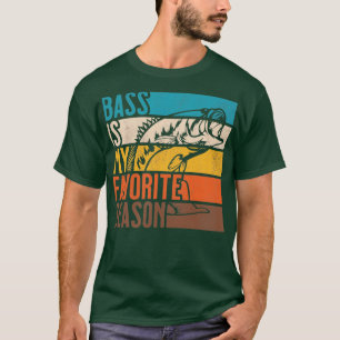 Zielige Vintage Bass Fishing Is Mijn Favoriete Zee T-shirt
