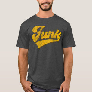 Zielige Ziel Muziek Retro Dansen 80s Disco Funk T-shirt