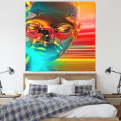 Zieljager Canvas Afdruk (Insitu (Slaapkamer))