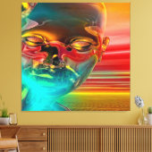 Zieljager Canvas Afdruk (Insitu (Woonkamer))