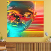 Zieljager Canvas Afdruk (Insitu (Woonkamer))