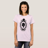 zielloos: Alexia Cameo Octopus Lijst T-Shirt (Voorkant volledig)