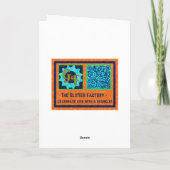 Zielmaat aangepaste foto glitters Valentijnskaart Kaart (Achterkant)