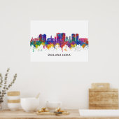 Zielona Gora Poland Skyline Poster (Keuken)