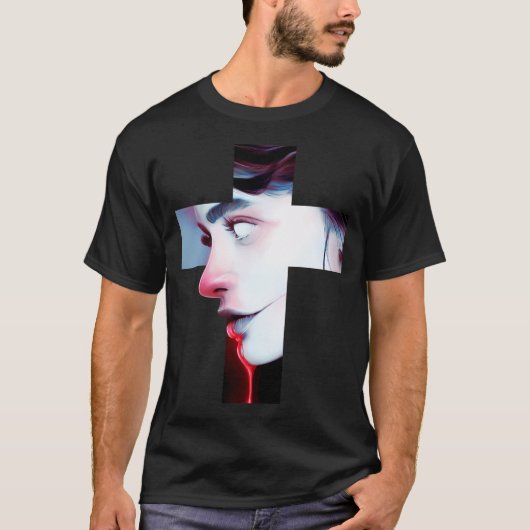 Ziels Kruisiging T-shirt (Voorkant)
