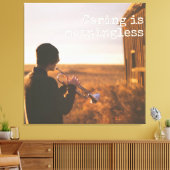 Ziels Melodie Canvas Afdruk (Insitu (Woonkamer))