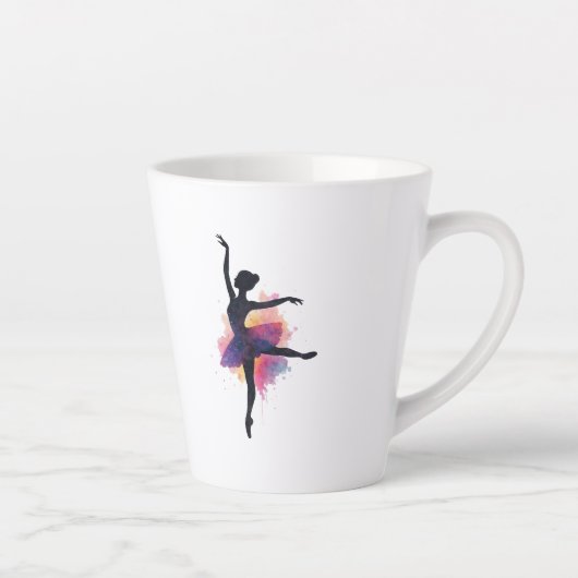 Zielsdans – Dromerige Ballet Latte Mok (Rechts)