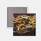 zielsmuziek magneet (Voorkant / Achterkant)