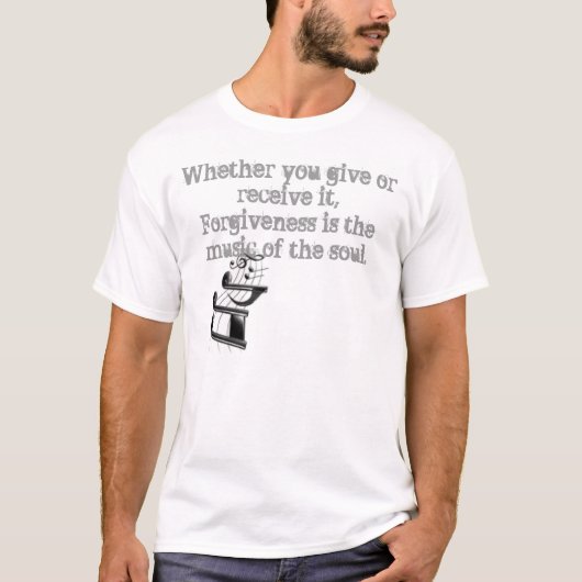 zielsmuziek t-shirt (Voorkant)