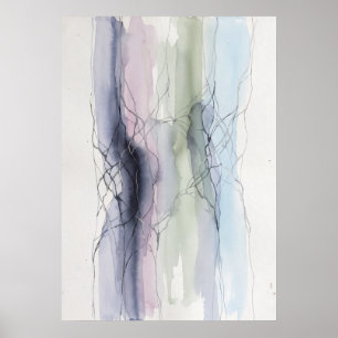 Zielsstroom Energie Helende Abstracte Wandkunst Poster