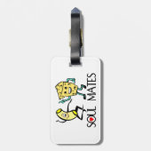 Zielsverwanten Bagagelabel (Achterkant verticaal)