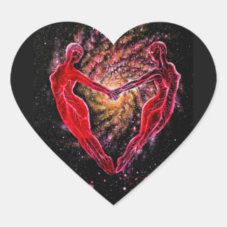 Zielsverwantschap Hart Sticker