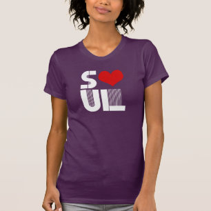 ZIELSVRIEND HART LINKS - WIT -.png T-shirt