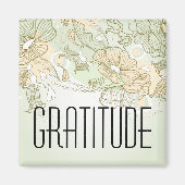 zielvolle dankbaarheid magneet (Voorkant)