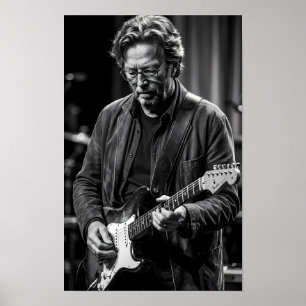 Zielvolle Poster van Middernacht Gitaar Reverie
