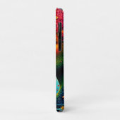 Zielvolle Regenboog Verbinding Ontwerp Case-Mate iPhone Case (Achterkant/links)