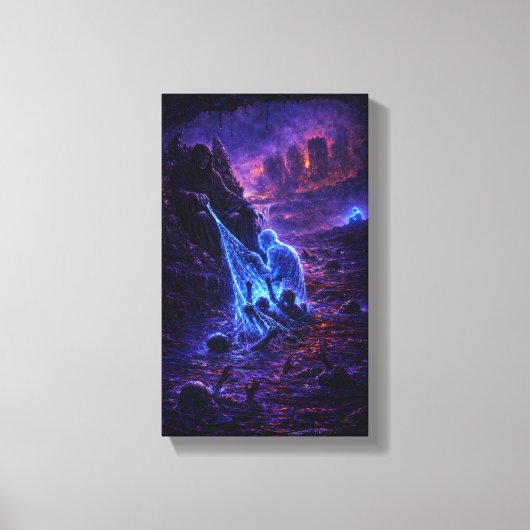 Zielwever van de Stervende Wereld Canvas Afdruk (Voorkant)