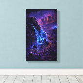 Zielwever van de Stervende Wereld Canvas Afdruk (Insitu (Houten vloer))