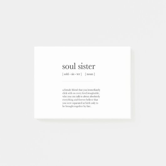 zielzus Definitie Betekenis Woordenboek Kunstdeco Post-it® Notes (Voorkant)