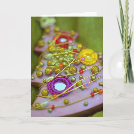 Ziemas Svetki Feestdagen Kaart (Voorkant)