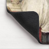 Zien deze bloemen dat mijn buik er groot uitziet? muismat (Hoek)