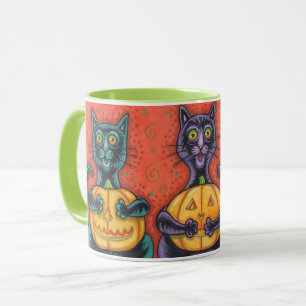 ZIEN GEEN KWAD ZWARTE KATTEN, HALLOWEEN COMBO BOKA MOK