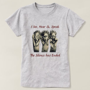 Zien, horen & spreken T-shirt