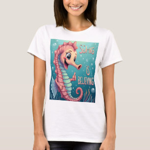 Zien is geloven - Ocean-Inspired T-shirt