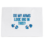Zien mijn armen er dik uit in dit  groot cadeauzakje (Voorkant)