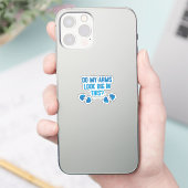Zien mijn armen er groot uit in dit  sticker (Telefoon)