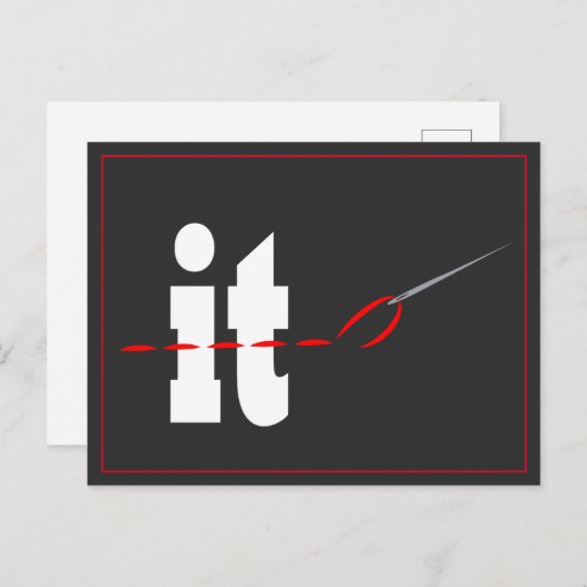 Zien over het Briefkaart (Voorkant / Achterkant)