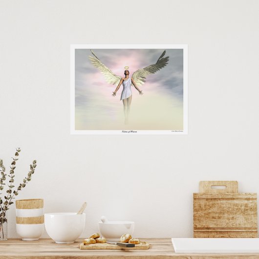 Zien van de hemel poster (Keuken)