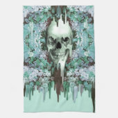 Zien van kleursmelting Suikerschedel Theedoek (Verticaal)