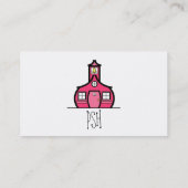 Ziende vlekken visitekaartje (Achterkant)