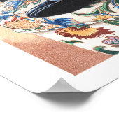 zienGlass Alice:Het lezen onttrekt de Verbeelding Poster (Hoek)