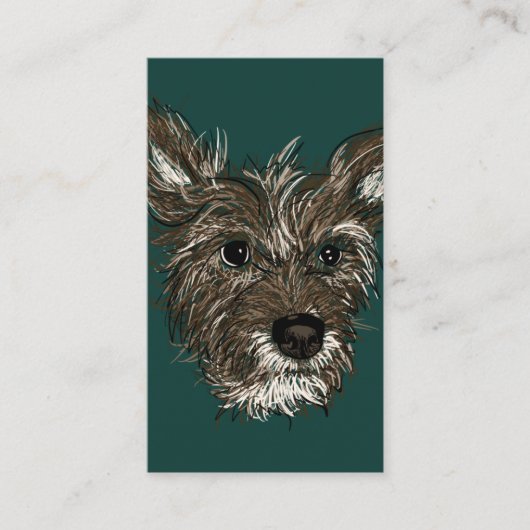 ziepups visitekaartje (Voorkant)