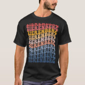 Zierenberg City Groovy Retro T-shirt (Voorkant)