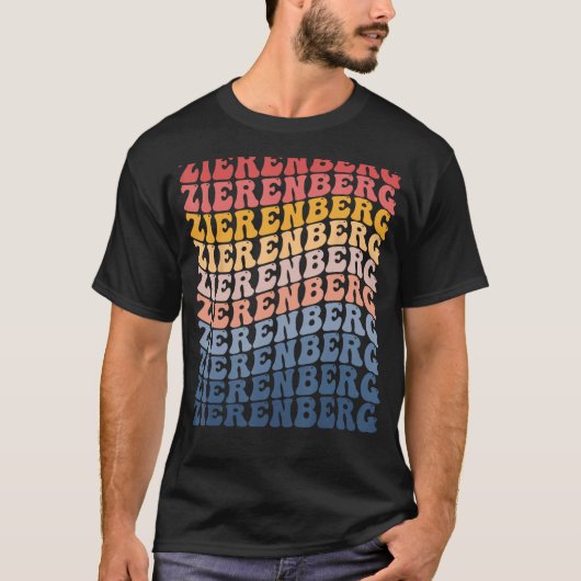 Zierenberg City Groovy Retro T-shirt (Voorkant)