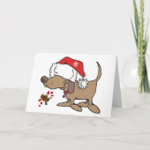 ZIET DE GORDEL IN DE GAME. ENJOY HOLIDAY FEESTDAGEN KAART (Voorkant)