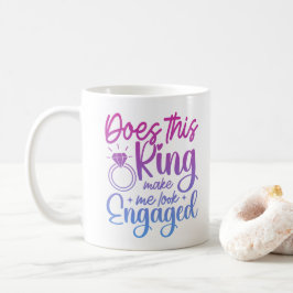 Ziet deze ring er verloofd uit Verlovingspret Koffiemok