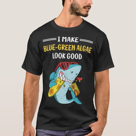 Ziet er goed uit Blauwalg T-shirt (Voorkant)