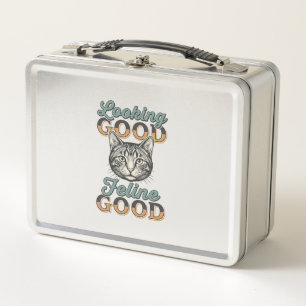 Ziet er goed uit Feline Goed Vintage Kattendesign_