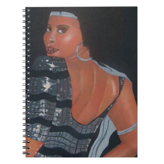 Ziet er goed uit in Afrika-Amerikaans Spiral noteb Notitieboek (Voorkant)