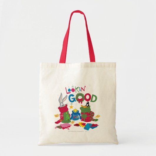 Ziet er goed uit tote bag (Voorkant)