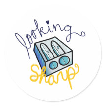 Ziet er scherp uit! Stickers in de klas