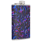 Ziet eruit als blauw en roze getextureerd van de w heupfles (Rechts)