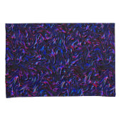 Ziet eruit als blauw en roze getextureerd van de w kussensloop (Voorkant-Rechts)